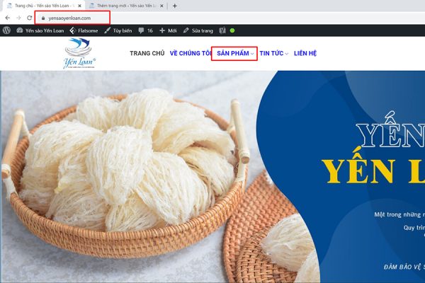Hướng dẫn mua hàng khi truy cập website yensaoyenloan.com