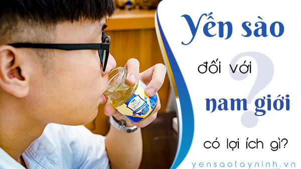 Yến sào đối với Nam giới có lợi ích gì?