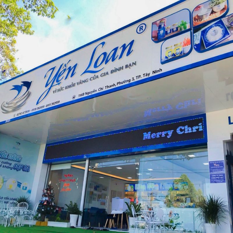 Cửa hàng Yến sào Yến Loan tọa lạc số 116B Nguyễn Chí Thanh, P3, TP Tây Ninh